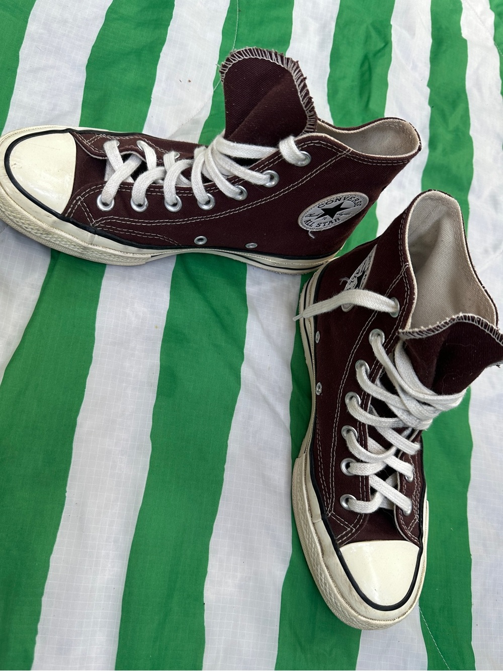 CONVERSE Chuck Taylor 70s high top sneaker in dark root brown